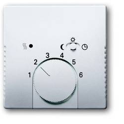 Busch-Jaeger Abdeckung Temperaturregler Pur Edelstahl Edelstahl 2CKA001710A3756 1 St.