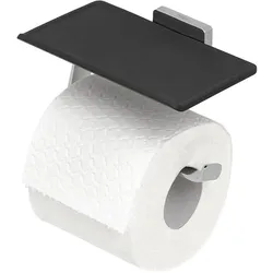 Tiger, Toilettenpapierhalter, Dock - Toiletrolhouder met planchet - Chroom