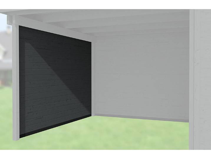 Weka Seitenwand Holz Anthrazit 235 × 21 cm