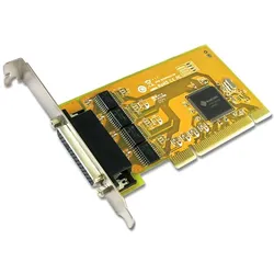 Sunix IO PCI 4x Seriell FPro&LPro SER5056A-B, Kontrollerkarte