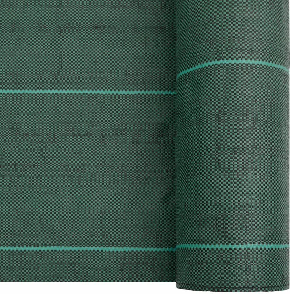 vidaXL Membrana antihierbas verde 0,5x50 m PP Verde