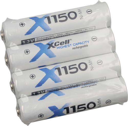 XCell Micro (AAA)-Akku NiMH 1150 1.2V 1St.