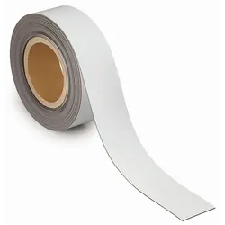 MAUL Magnetband 5,0 x 1000,0 cm weiß