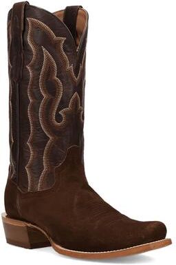 Dan Post Boots Barren (Men's) Casual in Brown/Suede, Size 10.5 D, Leather