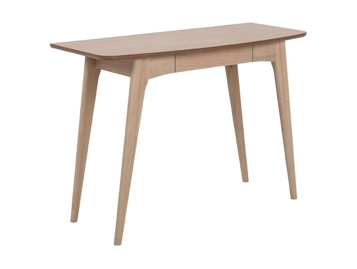 Schreibtisch AC DESIGN Woodstock , braun (eiche), B:105cm H:74cm T:45cm, Tische, Schreibtisch
