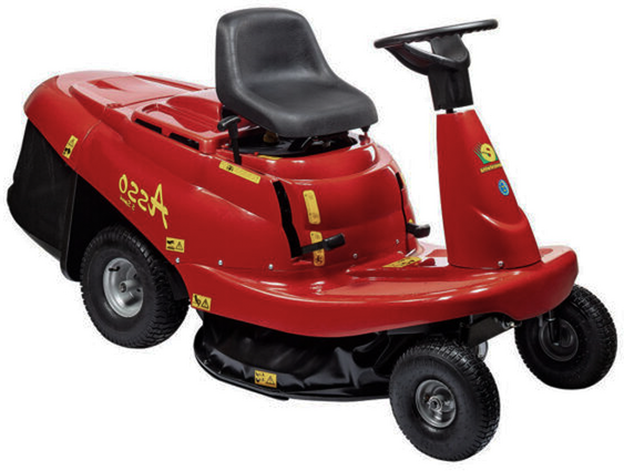Eurosystems ASSO 67 Mini rider - Tracteur tondeuse mini-rider - Moteur B&S 21R5 POWER BUILT 344 cm³ - 7.7 Kw