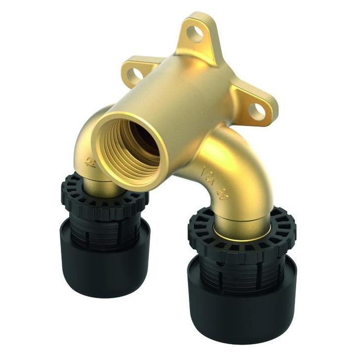 TECE TECElogo-Ax U-Doppelwandscheibe reduz. Dim. 20 x Rp 1/2" x 16, Siliziumbronze (8803802)
