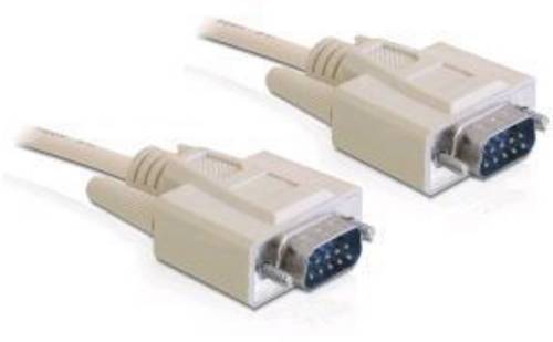 Delock Seriell / DVI Anschlusskabel 2m Beige 82981 DVI-Kabel