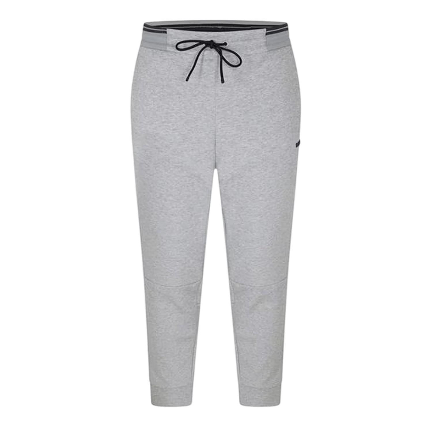 Boss HBG Zone taps toelopende joggingbroek voor heren (Zilver)