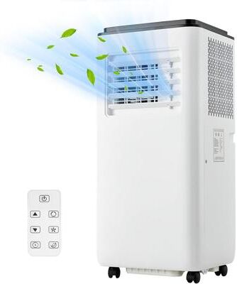 Yun 10000 BTU Portable Air Conditioner 3 in 1 AC Cooling Dehumidifier Fan Remote Control