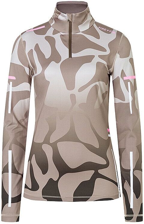 BOGNER FIRE+ICE Damen Unterzieh Zipshirt Lvy3 bunt   M W