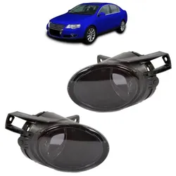 SET Nebelscheinwerfer Smoke Schwarz LI+RE passend für VW Passat 3C Modelle + HB4 Birnen
