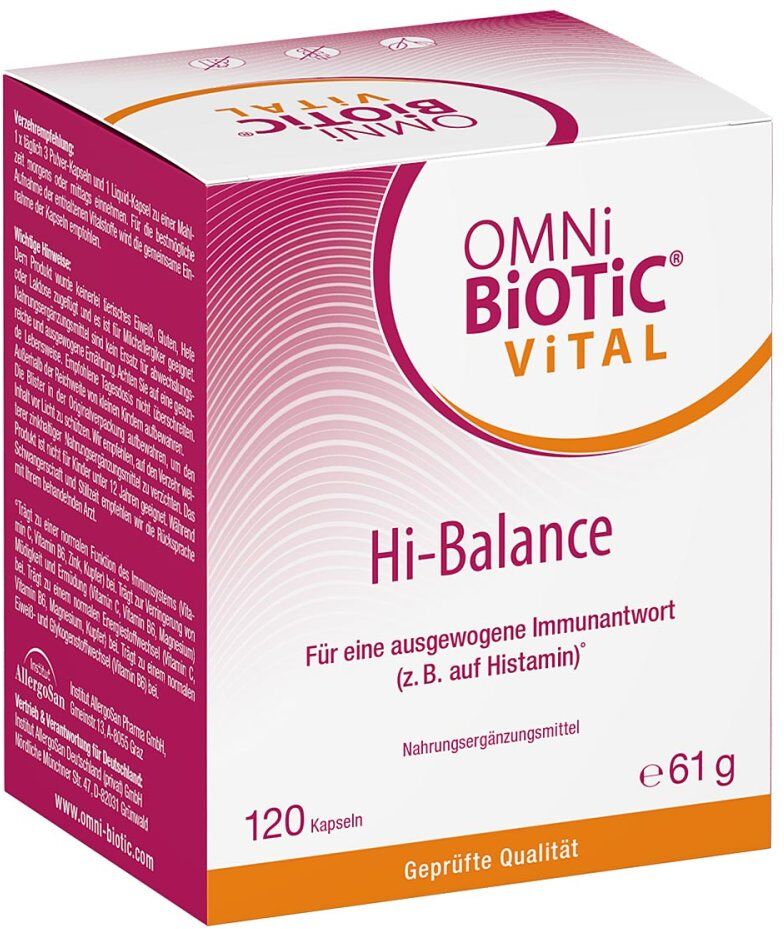 Omni Biotic Vital Hi-Balance Kapseln 120stk