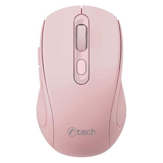 C-Tech WLM-12PK/Ergonomick??/Optick??/Pro prav??ky/Bezdr??tov?? USB + Bluetooth/R????ov?? (Kabellos) (WLM-12PK)
