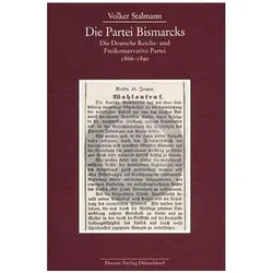 Die Partei Bismarcks, Fachbücher von Volker Stalmann