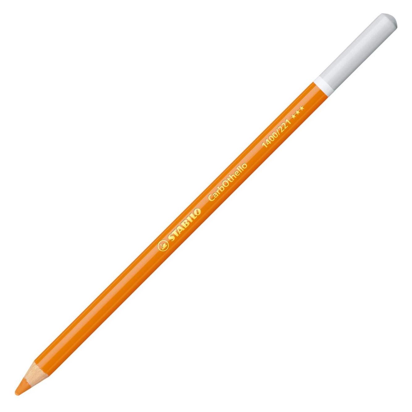 Stabilo Pastellkreidestift - CarbOthello - Einzelstift - orange (1x) (1400/221)