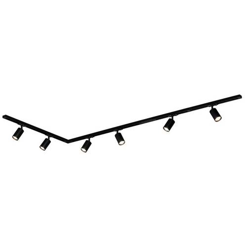 Briloner Schienen-Komplett-System 1phasig GU10 Schwarz