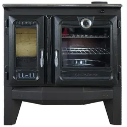 OutInFire Freistehender Holzofen mit Backofen – 216 Base