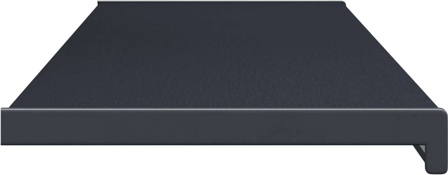 vidaXL Appui de fenêtre Anthracite avec grain de bois PVC