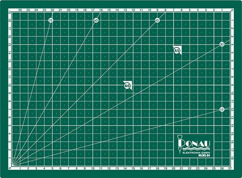 Donau Elektronik Schneidematte (L x B) 300mm x 220mm Grün 1St.