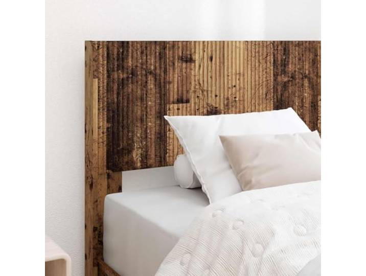 SKTQYQO Bett mit Stauraum, 100 x 200 cm, antikes Holz Lattenrost aus Sperrholz, integrierte Schubladen, Kapazität 140 kg, einfache Reinigung