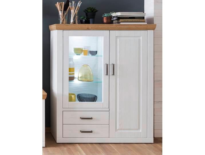Highboard III Brixen , Landhaus modern , Pinie Aurelio / Grandson Oak