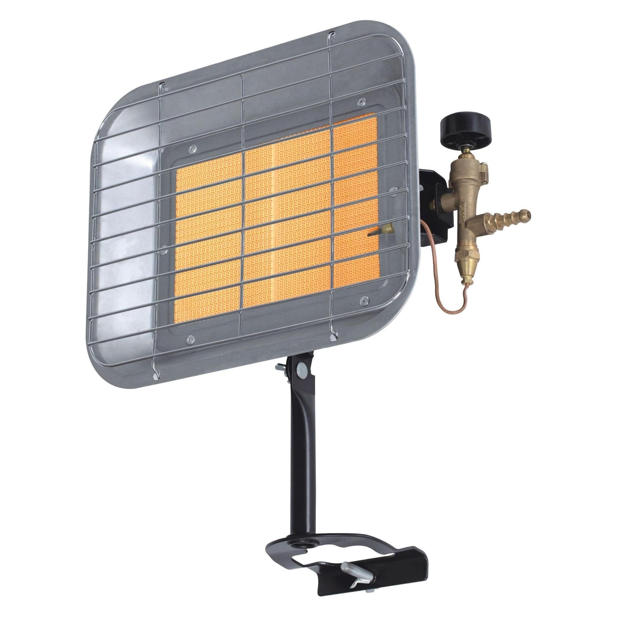 Perel Gasheizstrahler, Gasheizer, Werkstattheizung Gas Butan oder Propan, Heizung Gasflasche (4500 W) (FT5130)