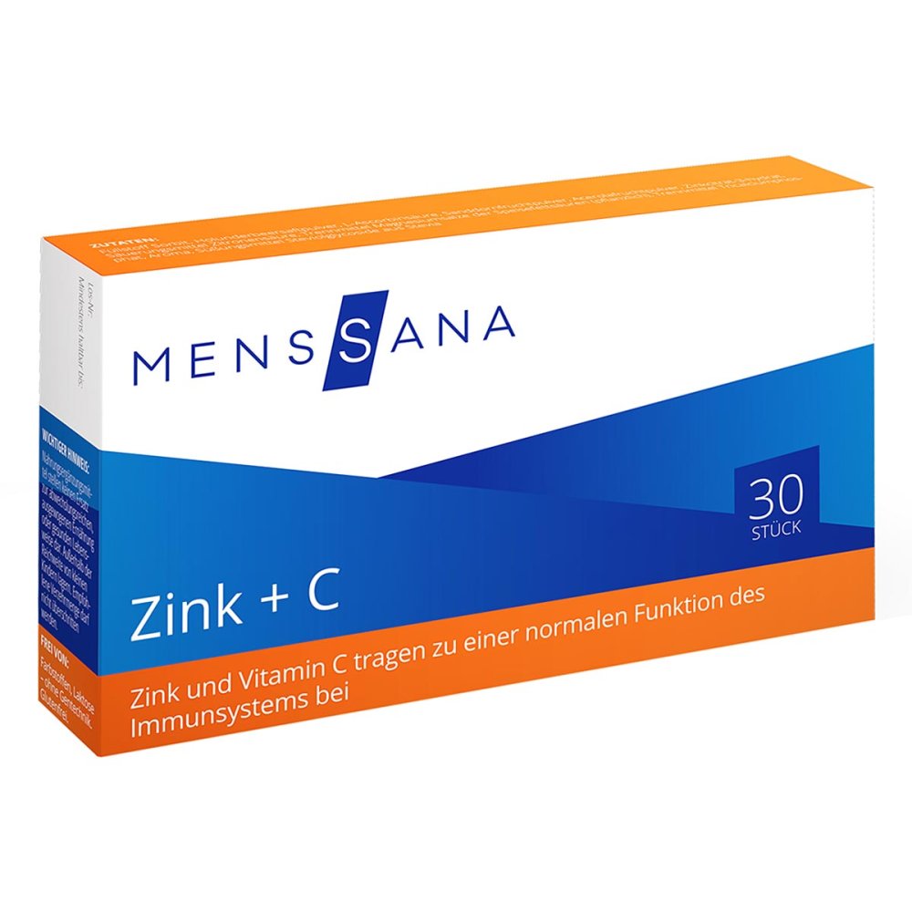 MensSana AG Zink+C MensSana Lutschtabletten 09486300