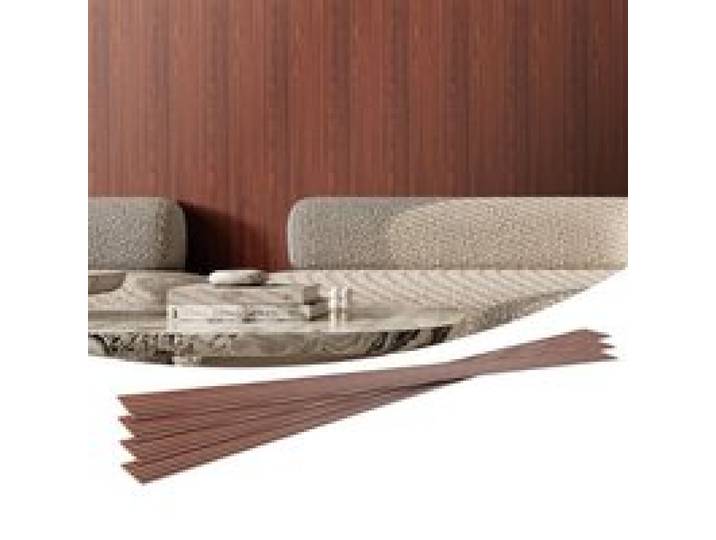 VEVOR Akustikpaneele 8er-Set, Akustikplatten, 2450 x 166 mm, WPC-Akzent-Wandpaneele aus Holz für moderne Innenwände, Wandpaneele in Holzoptik für stilvolles Dekor und Geräuschreduzierung, Schwarznuss