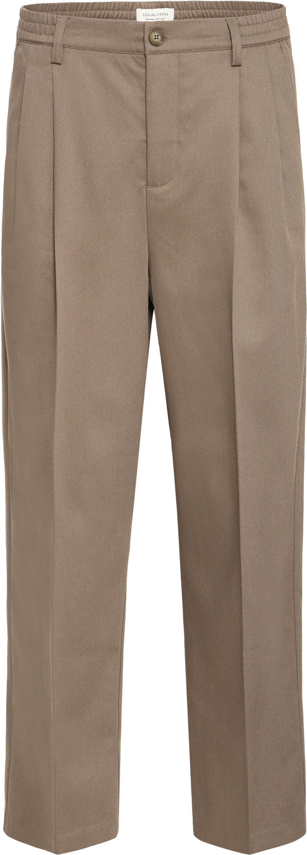 Stoffhose CASUAL FRIDAY "Stoffhose CFGrant", Herren, Gr. 32/32, Länge 32, braun (chocolate chip), normal, Hosen Stoffhose