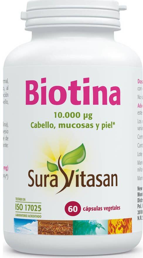 Sura Vitasan Biotina 60 caps