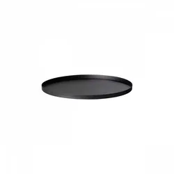 blomus Tablett Peasy Ø 30 cm Edelstahl Schwarz S (Small)