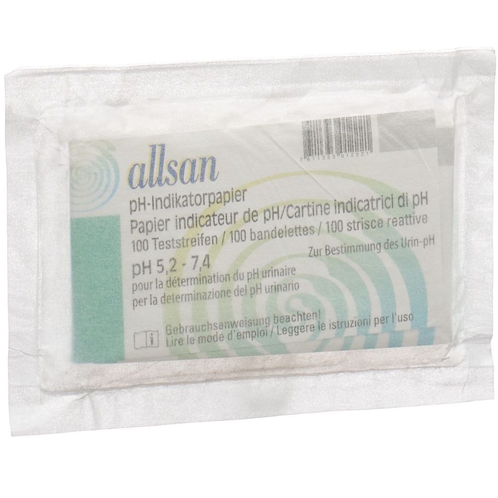 Allsan Indikatorpapier pH 5.2-7.4 100 Stk St Sonstige