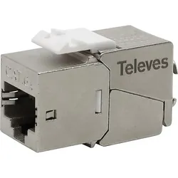 Televes RJ45-Buchse FTP Cat. 6A Keystone CAT6AB-S