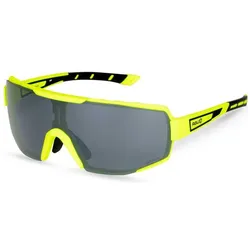 Agu, Unisex, Sportbrille, Bold Fietsbril Essential - Fluo Geel - Neusvleugels instelbaar (Fluo Geel), Gelb