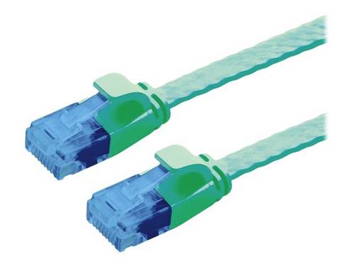 Value 21.99.2041 RJ45 Patchkabel CAT 6a U/UTP 1.00m Grün