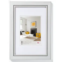 Walther Bilderrahmen Metro Kunststoff 10 x 15 / Silber