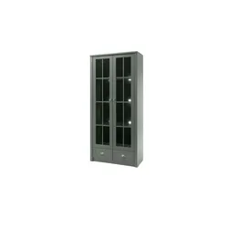 Vitrine  Verde , grün , Maße (cm): B: 90 H: 197