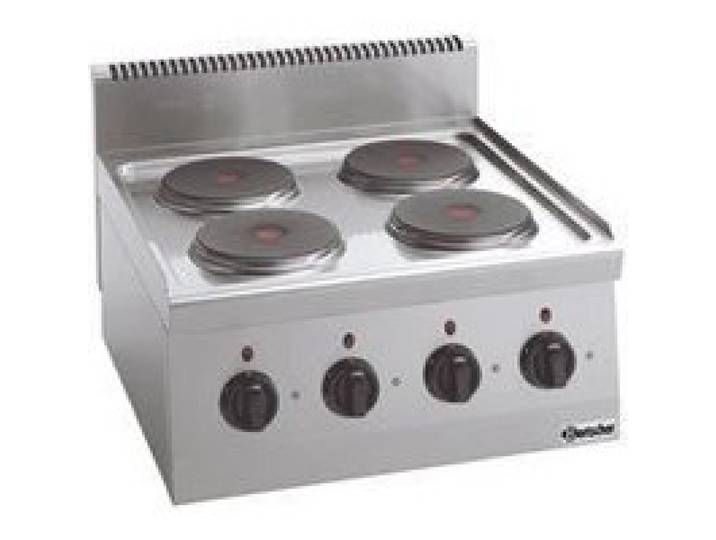 Réchaud Electrique Professionnel - 4 plaques - 8 kW - Bartscher