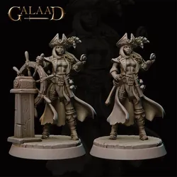 Female Captain Pirate von Galaad Miniatures aus Pirates Crew