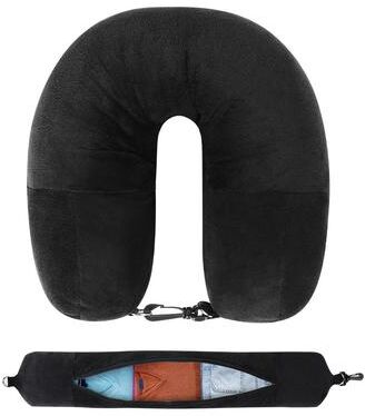 Inspired Finds Fillable Travel Neck Pillow black 5pcs
