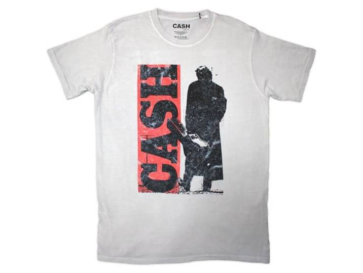 Johnny Cash Bold Silhouette T Shirt L