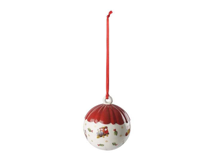 Villeroy & Boch Boule de Noël Toy s Delight Decoration Ø6 cm Blanc-rouge'