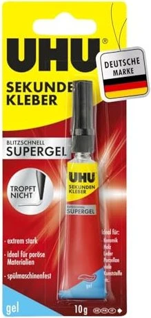 UHU blitzschnell SUPERGEL Sekundenkleber 10,0 g