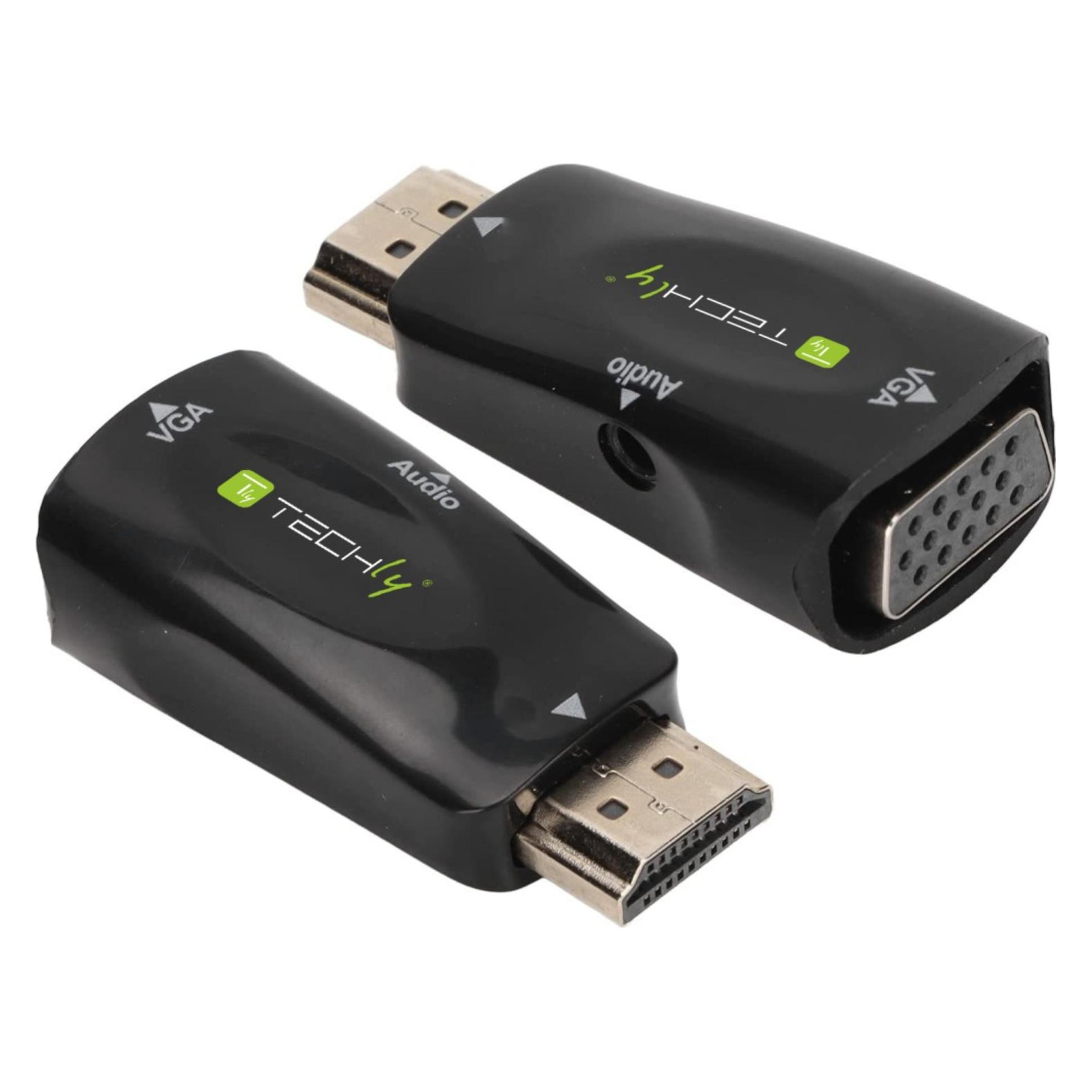 EFB Elektronik EFB Techly Konverter von HDMI auf VGA (IDATA-HDMI-VGA2MABT2)