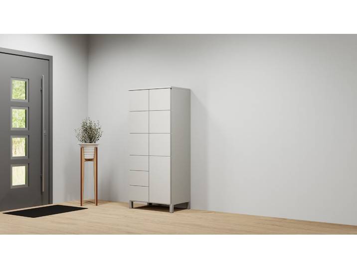 Highboard nach Maß Premium Dekore Grau
