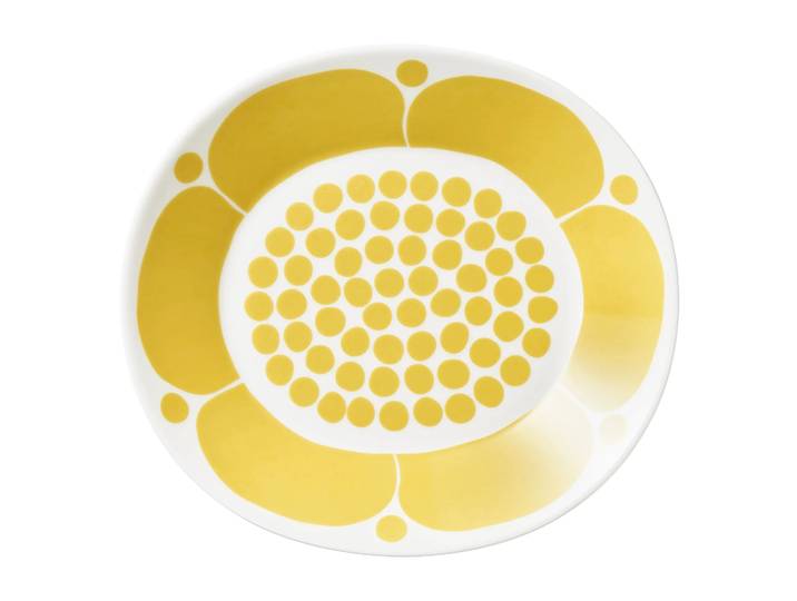 Arabia Assiette Sunnuntai ovale 25 cm Jaune