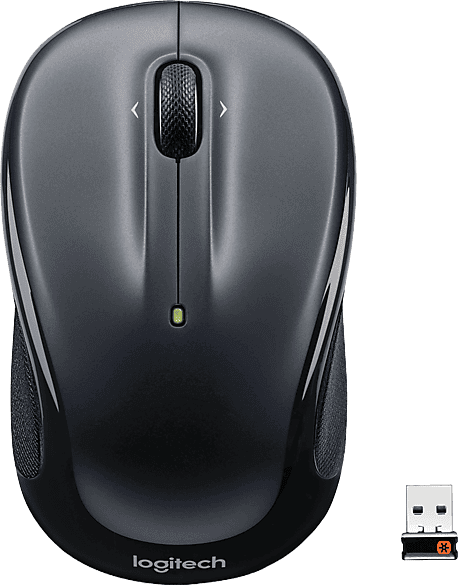 Ratón inalámbrico - Logitech M325s, Inalámbrico, USB, Multiplataforma, Ambidiestro, 1000 DPI, Negro