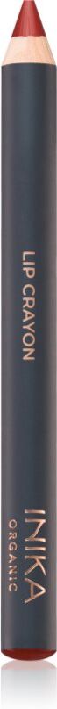 INIKA Organic Lipstick Crayon cream lip liner shade Crimson 3 g