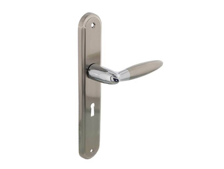 Klassieke deurklink Elen chroom sleutel 56mm Intersteel - 0016.168224